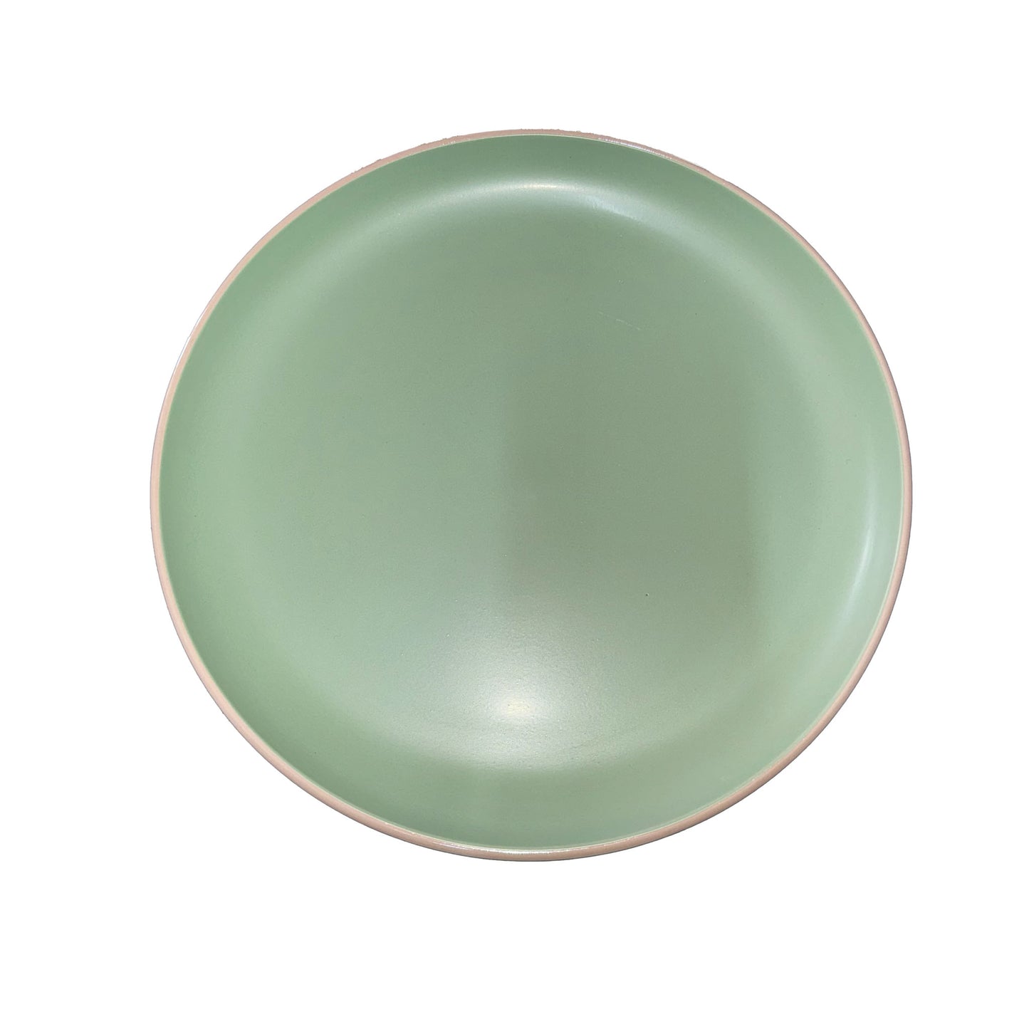 კერამიკის თეფში - ღია მწვანე 2