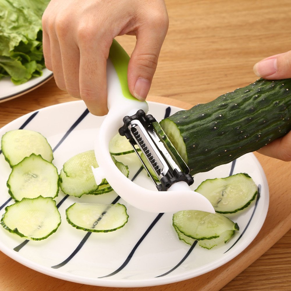 Vegetable and fruit slicer - five in one