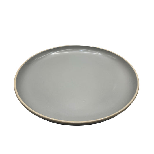 კერამიკის თეფში - ნაცრისფერი