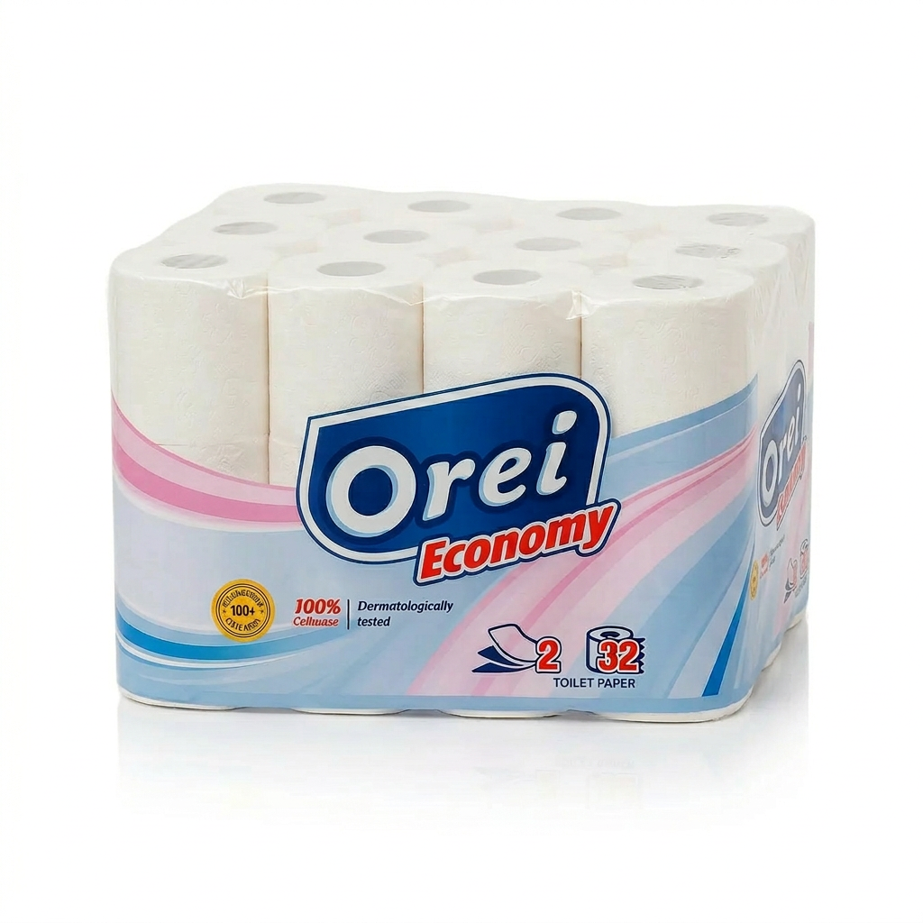 ტუალეტის ქაღალდი ორეი - 32 ცალი
