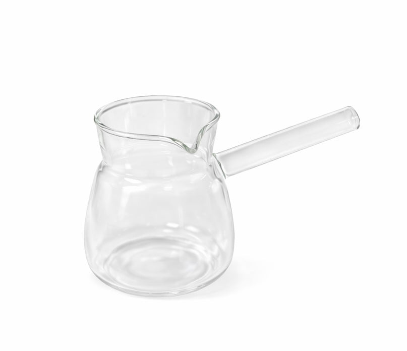 ცეცხლგამძლე შუშის ყავადანი