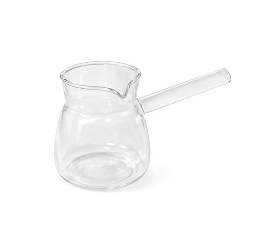 ცეცხლგამძლე შუშის ყავადანი