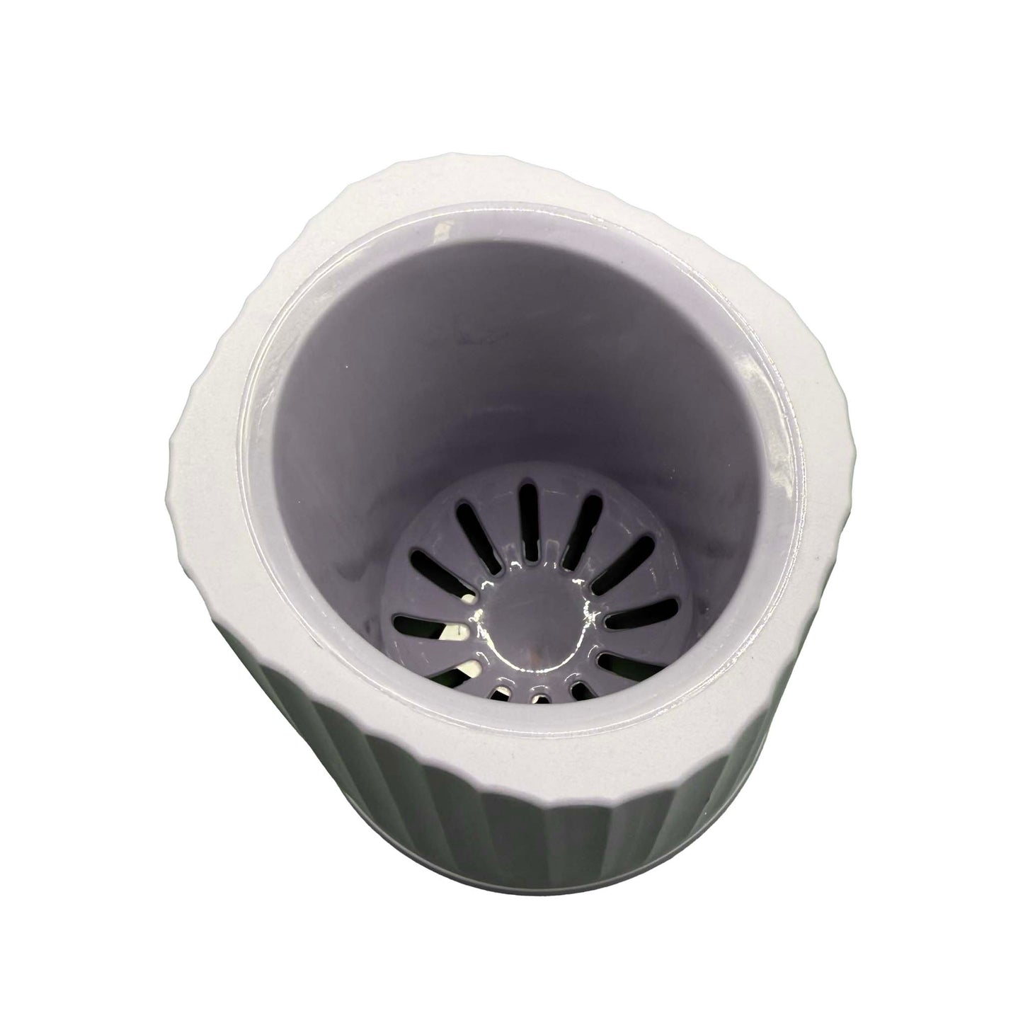 Toilet cleaning brush with reservoir