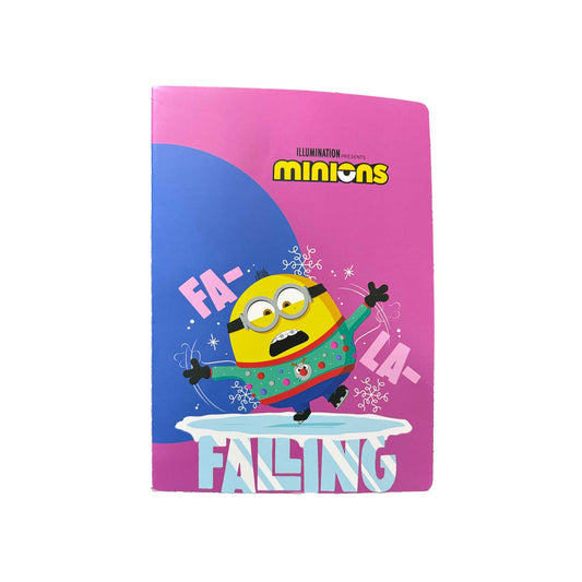 ცალხაზიანი რვეული - მინიონის ნახატით