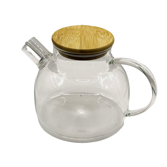 ჩაის დასაყენებელი მინის ჩაიდანი