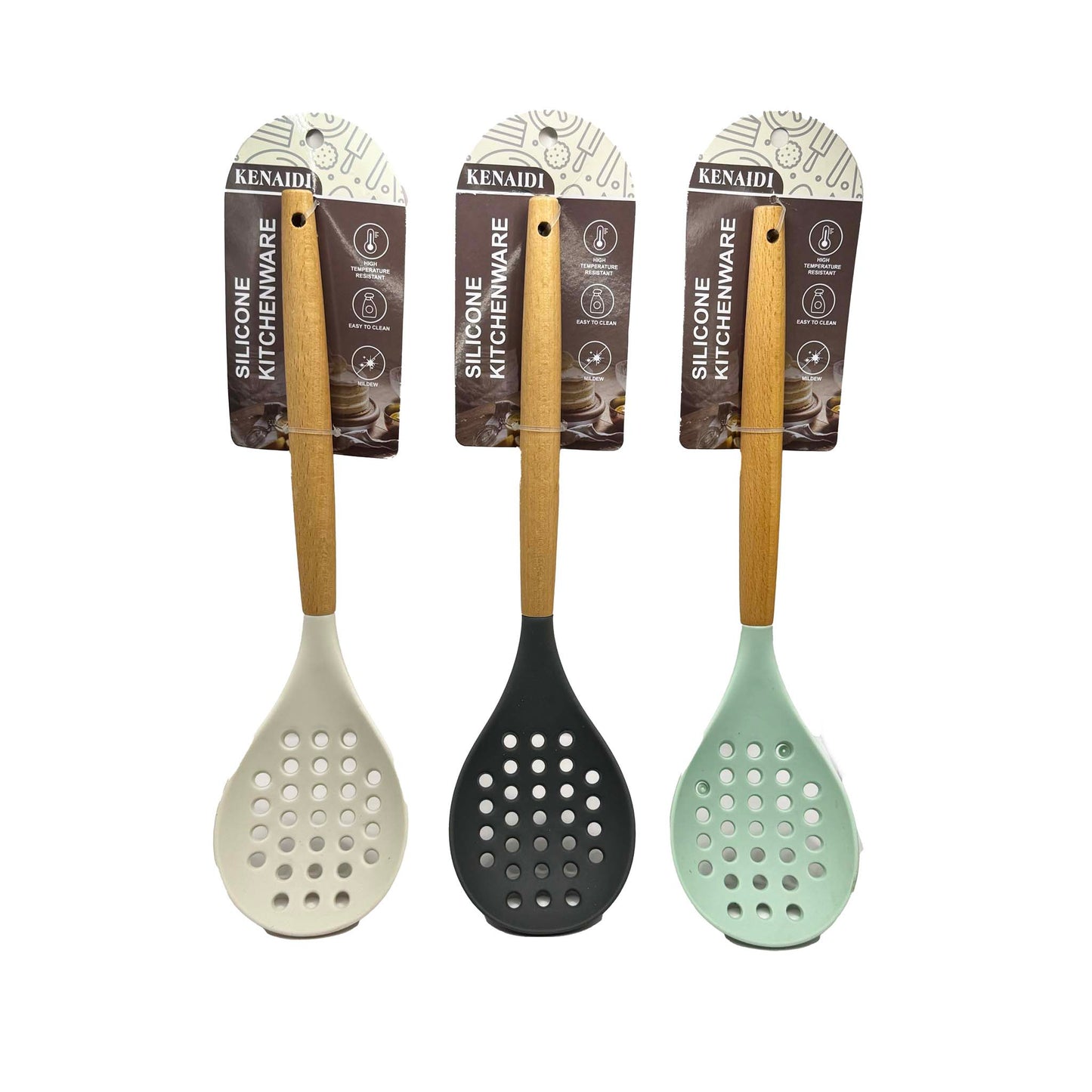 Hard silicone spatula