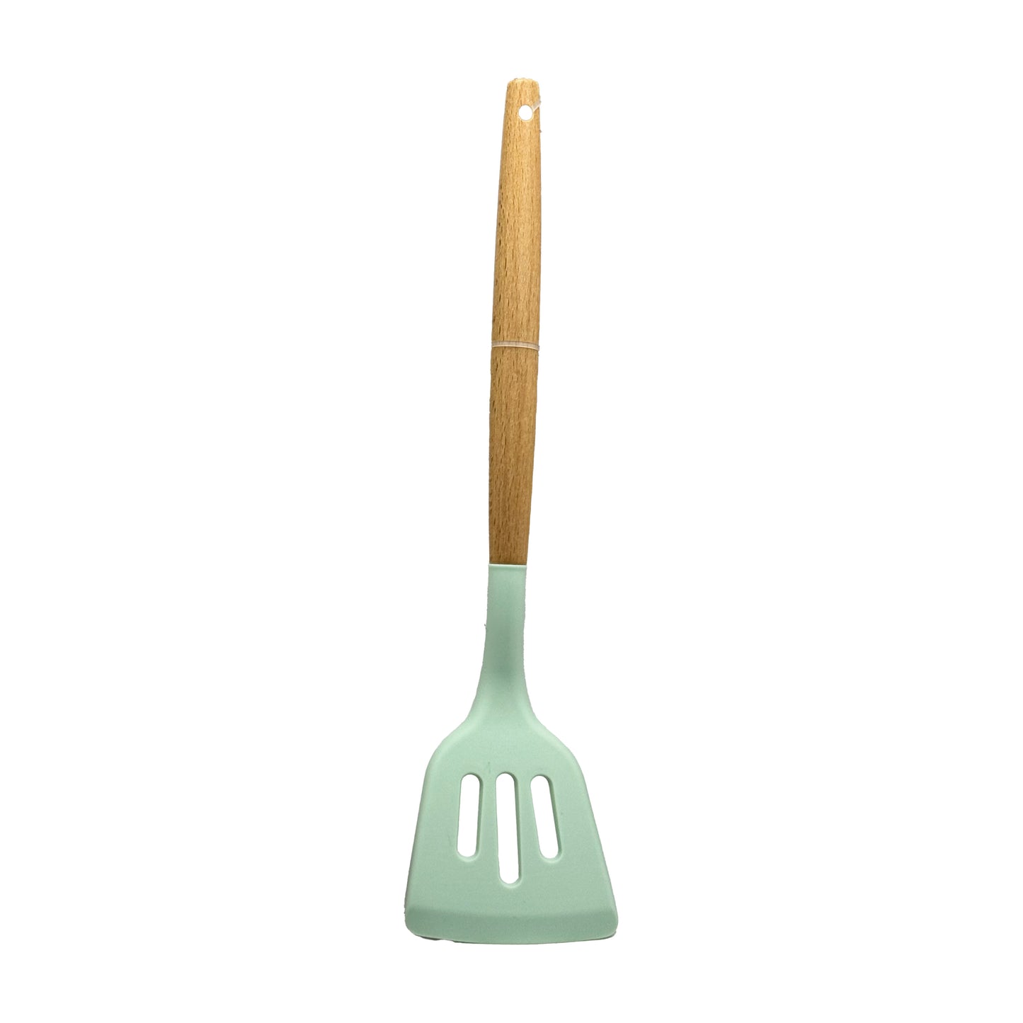 Hard-handled silicone spatula