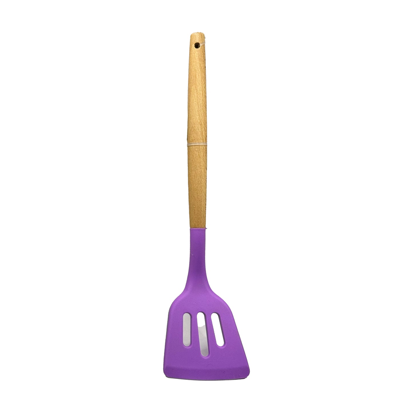 Hard-handled silicone spatula