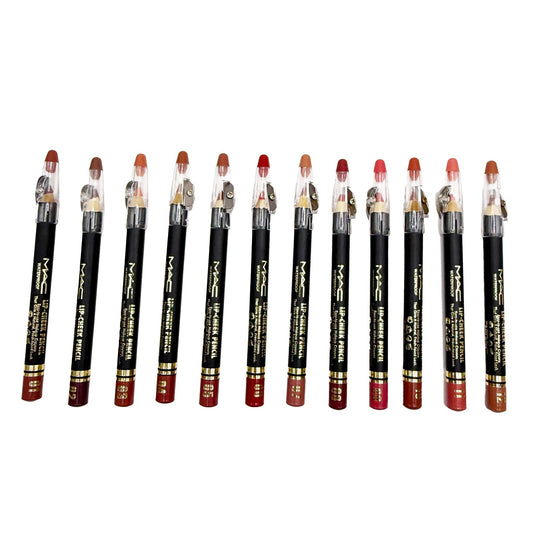 Lip pencil with sharpener