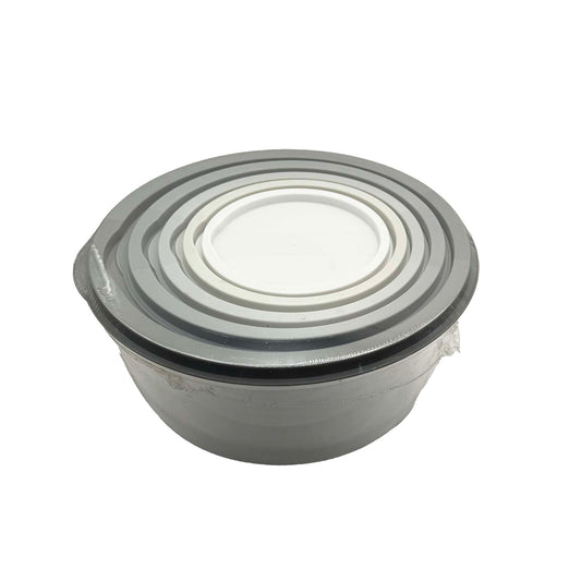 მრგვალი კონტეინერების ნაკრები (5 ცალიანი)