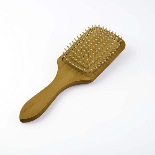 ხის სავარცხელი (ოთხკუთხედის ფორმის)