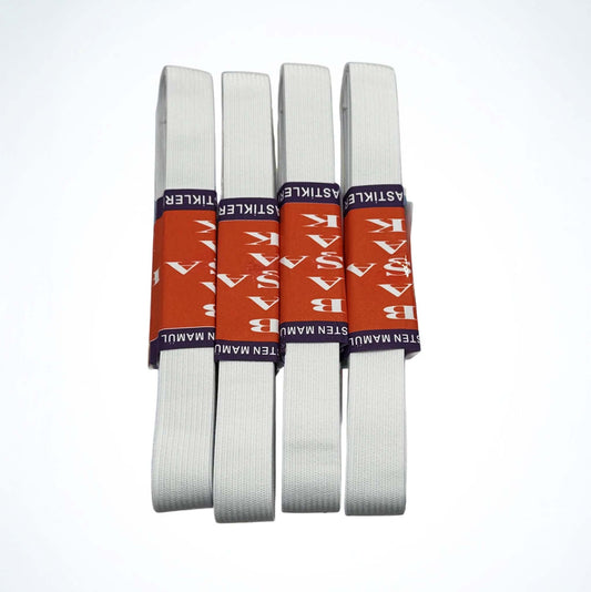 თასმა (4ცალი, თეთრი)