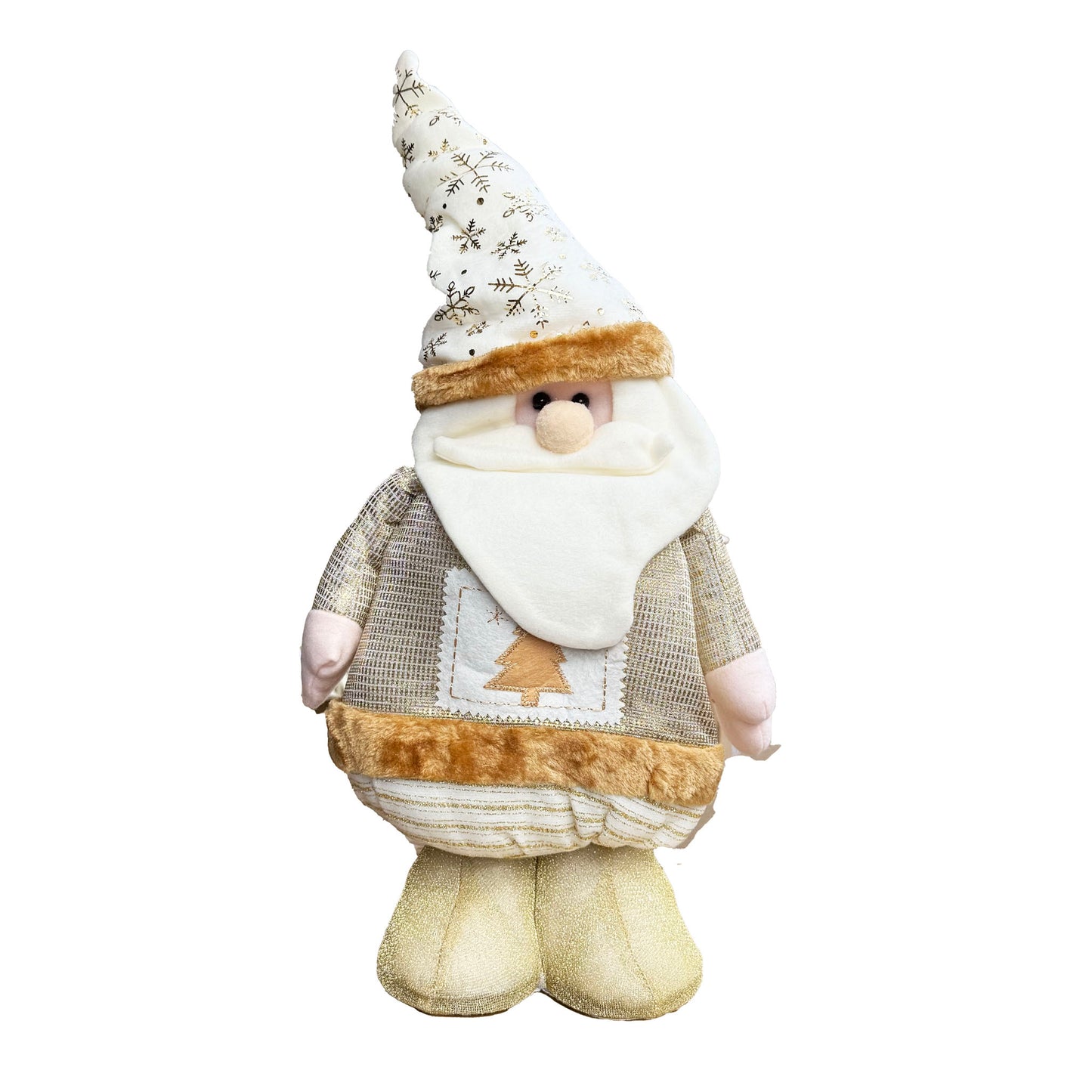 სათამაშო თოვლის ბაბუა გასაშლელი ფეხებით (78 სმ)