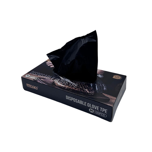 ერთჯერადი TPE ხელთათმანები, 100 ცალი