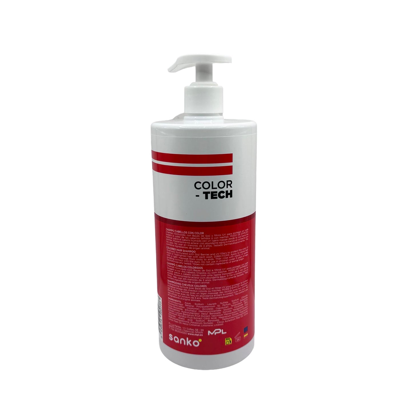 შამპუნი შეღებილი თმისთვის Sanko COLOR-TECH 1000ml 2
