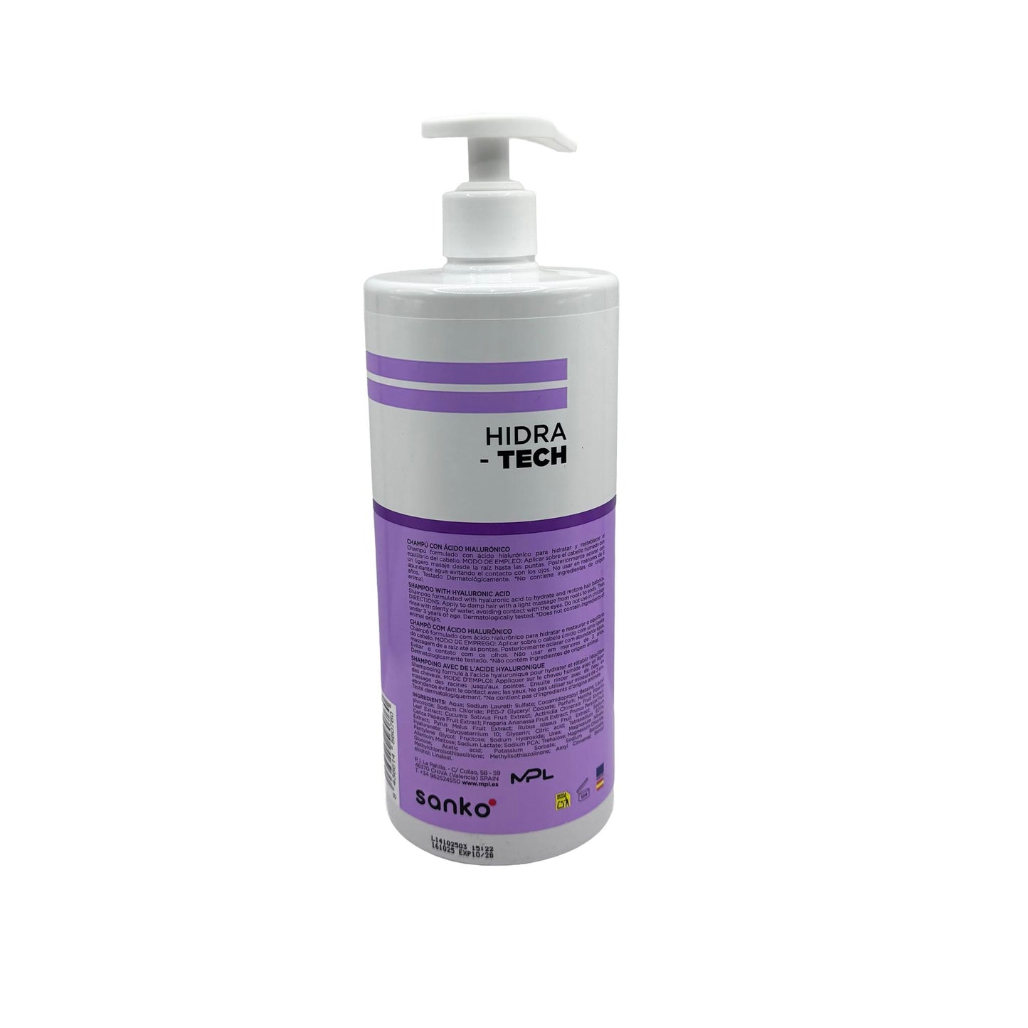 თმის შამპუნი Hidra-Tech Sanko 1000ml 2