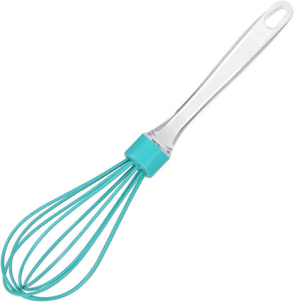 Whisk with silicone handle