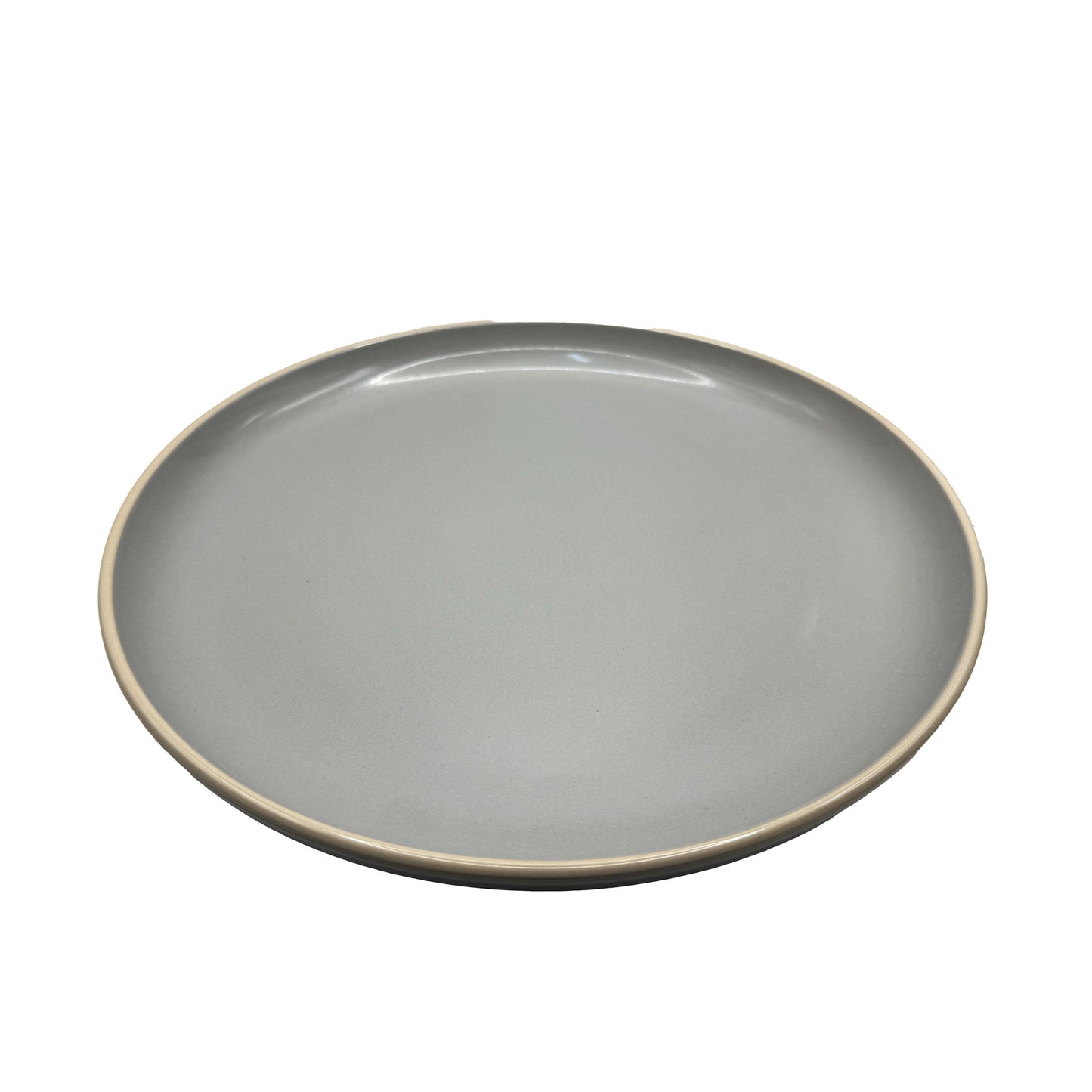 კერამიკის თეფში - ნაცრისფერი