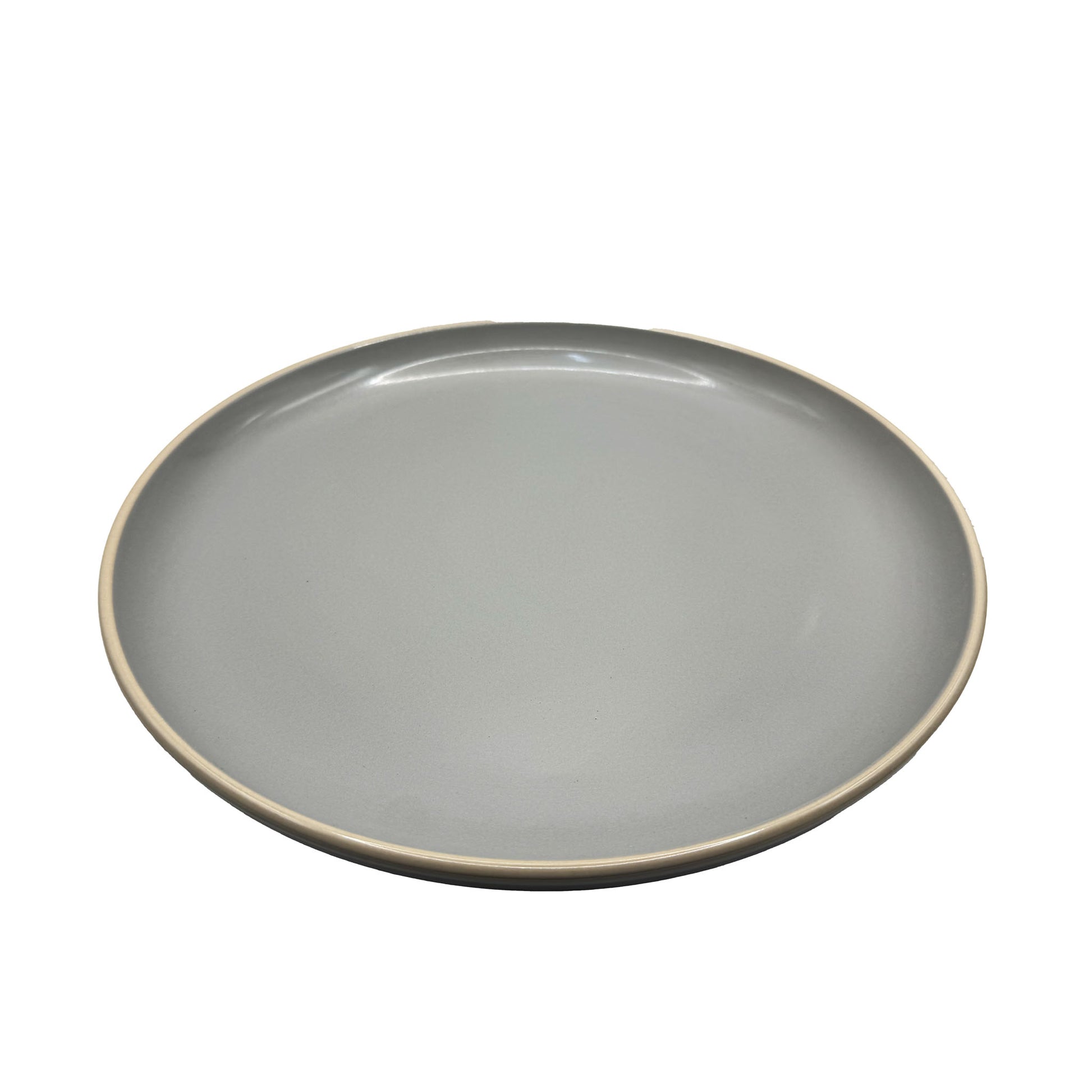 კერამიკის თეფში - ნაცრისფერი