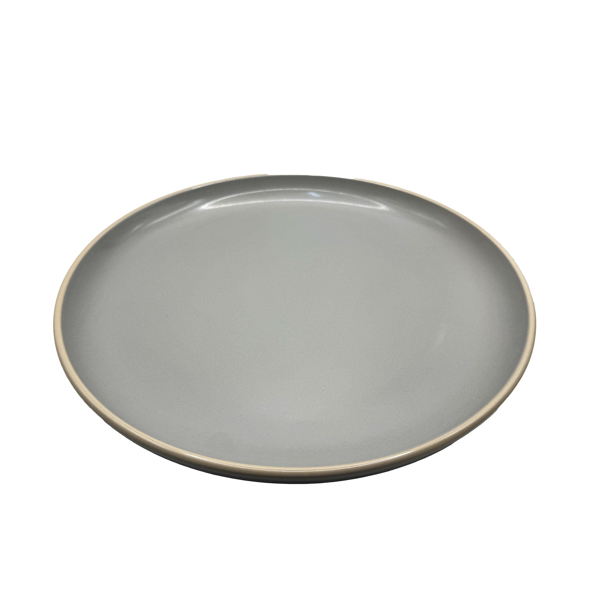 კერამიკის თეფში - ნაცრისფერი