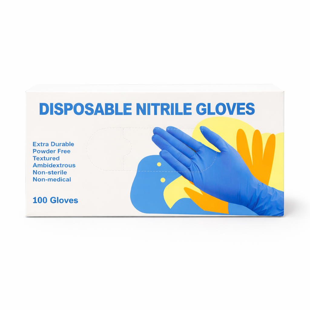 რეზინის ხელთათმანები (100ც)