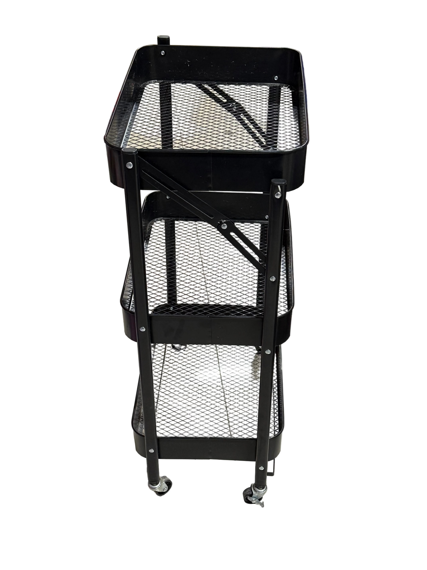 მეტალის დასაკეცი თარო