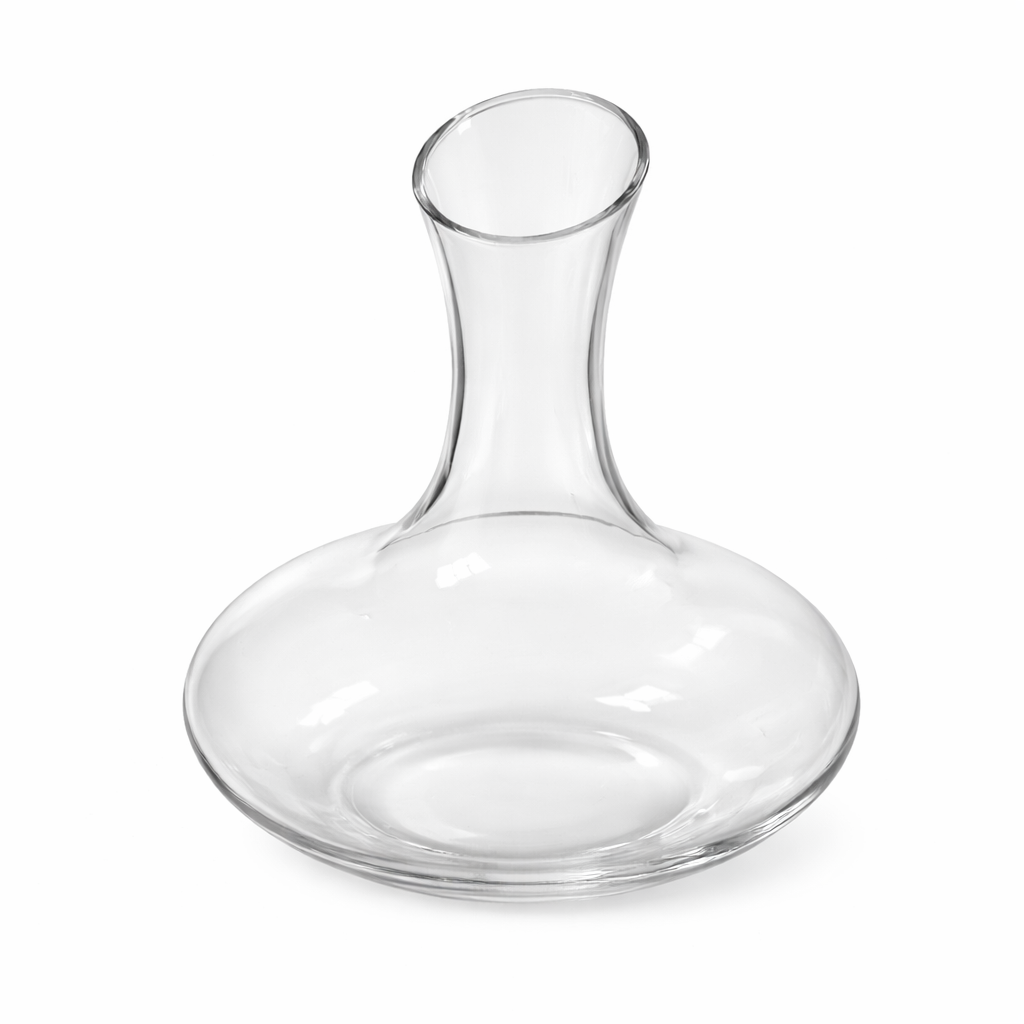 ელეგანტური შუშის დეკანტერი ღვინისთვის – (1 ლიტრი)