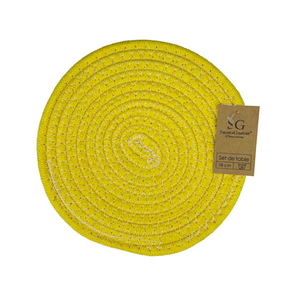 Woven placemat for the kitchen