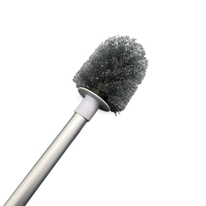 Toilet cleaning brush with reservoir