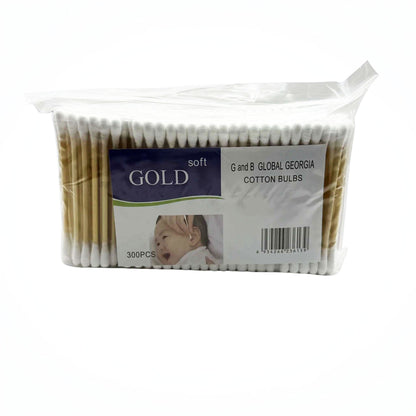 ყურის საწმენდი ჩხირები GOLD (300ც)