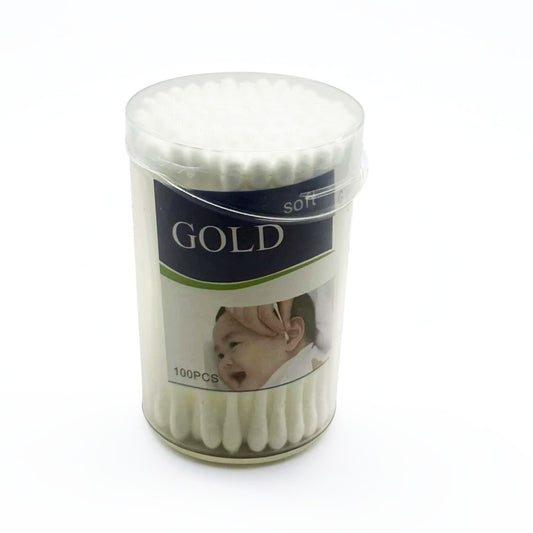 ყურის საწმენდი ჩხირები - GOLD (100ც)