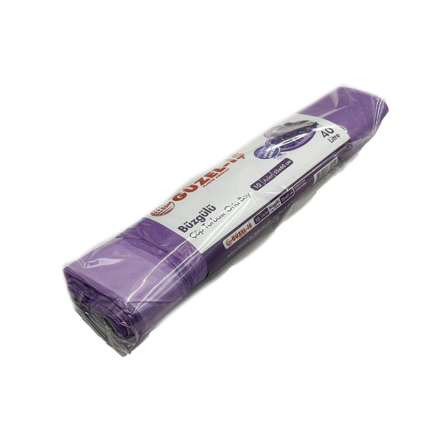 ნაგვის პარკი (40 ლიტრიანი, 10ცალი) (სურნელოვანი)