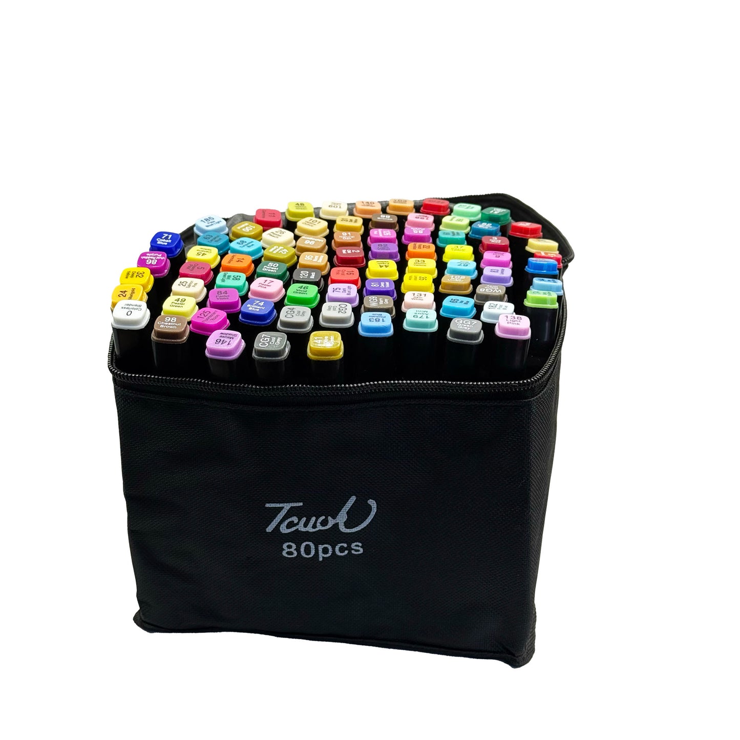 სკეთჩ-მარკერების ნაკრები (80 ფერი)