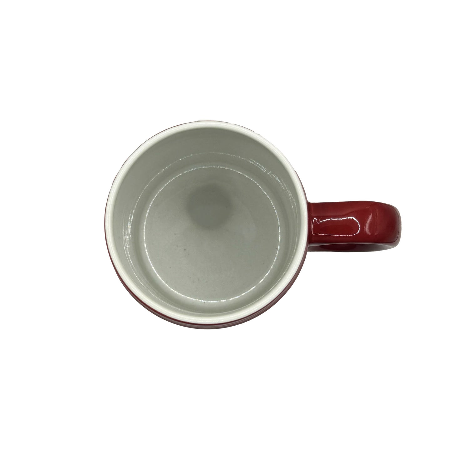 ლუდის ჭიქა (წითელი, 500მლ, კერამიკა) 2