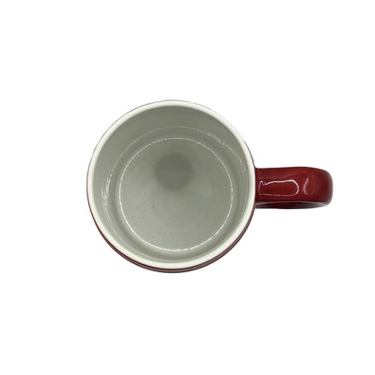 ლუდის ჭიქა (წითელი, 500მლ, კერამიკა) 2