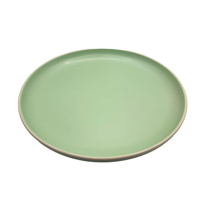 კერამიკის თეფში - ღია მწვანე