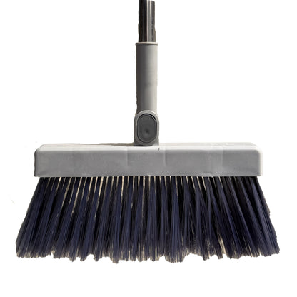 ცოცხი აქანდაზით და ჯაგრისით (3 კომპონენტიანი) - ნაცრისფერი