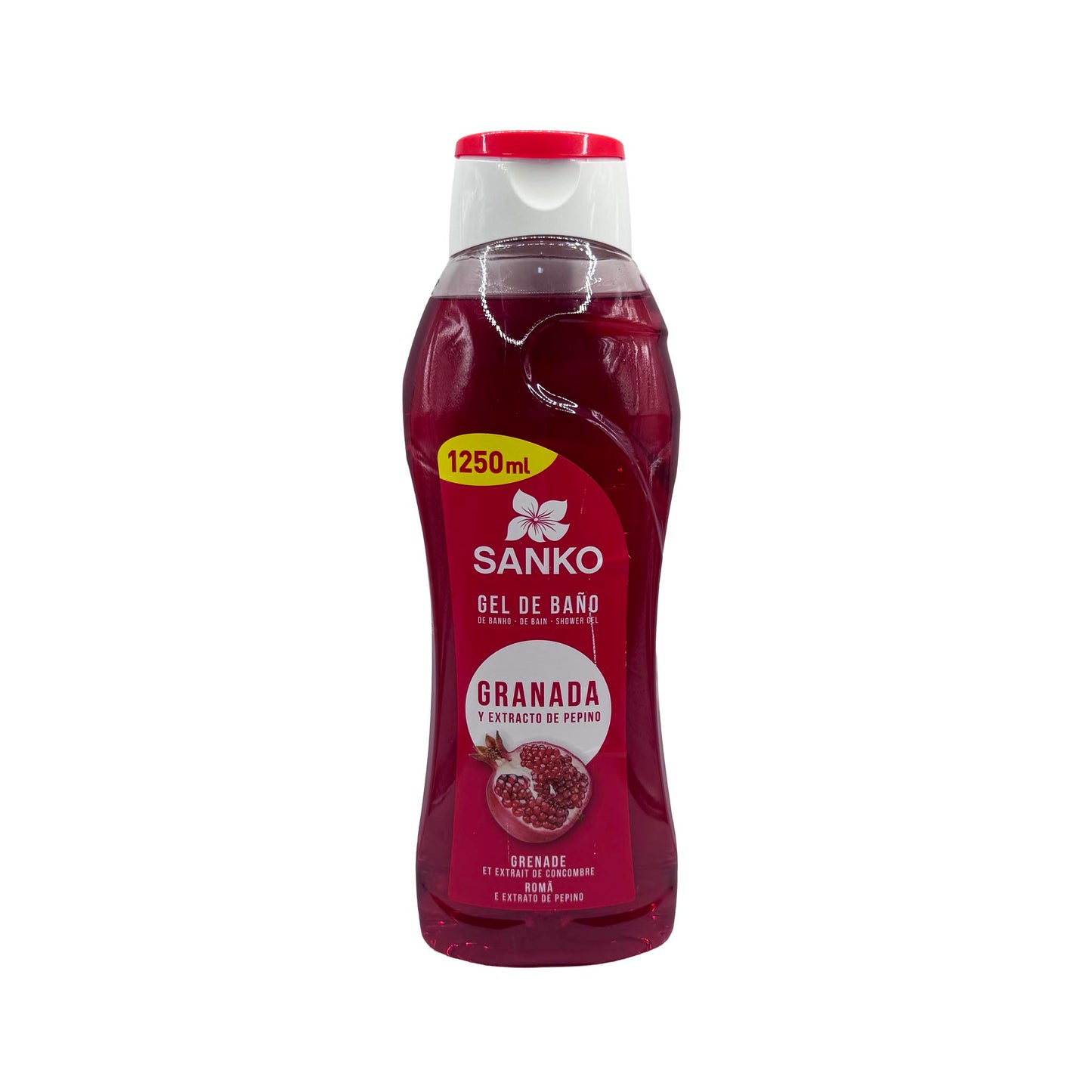 შხაპის გელი ბროწეული და კიტრი Sanko, 1250 მლ