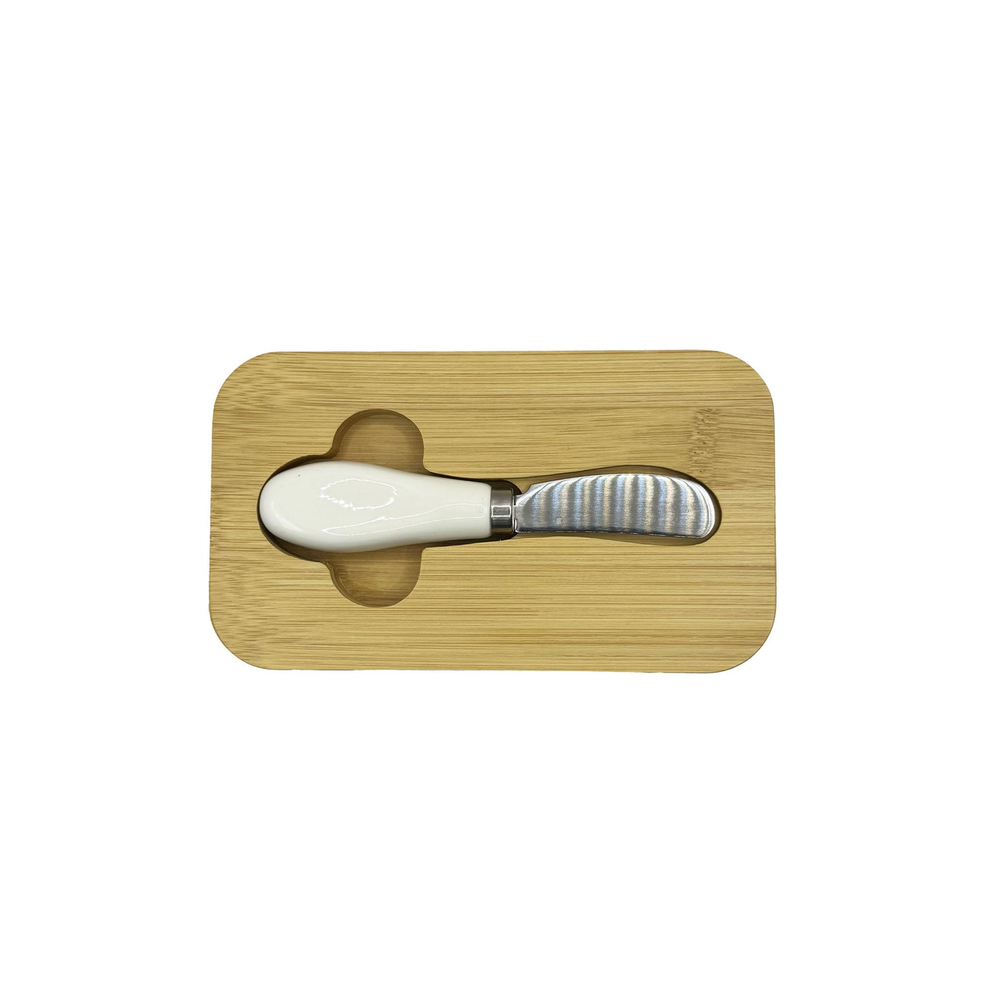 კერამიკის საკარაქე ხის თავსახურით და კარაქის დანით (16სმx9სმ, სიღრმე 7სმ, დანა 13სმ) 4