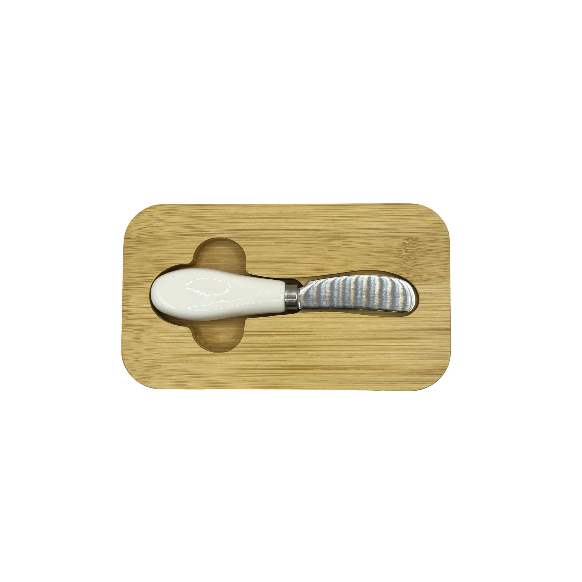 კერამიკის საკარაქე ხის თავსახურით და კარაქის დანით (16სმx9სმ, სიღრმე 7სმ, დანა 13სმ) 4