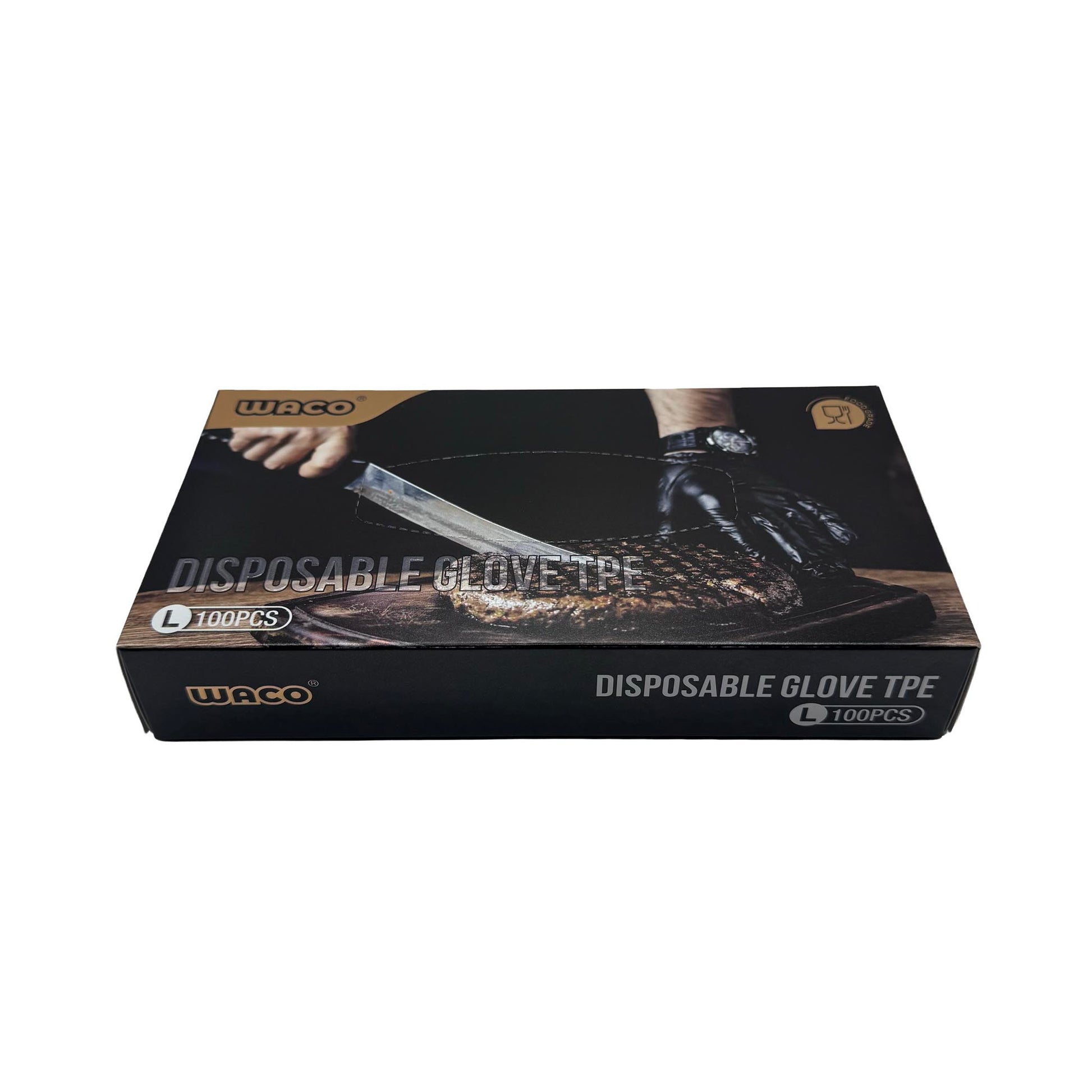 ერთჯერადი TPE ხელთათმანები, 100 ცალი 3