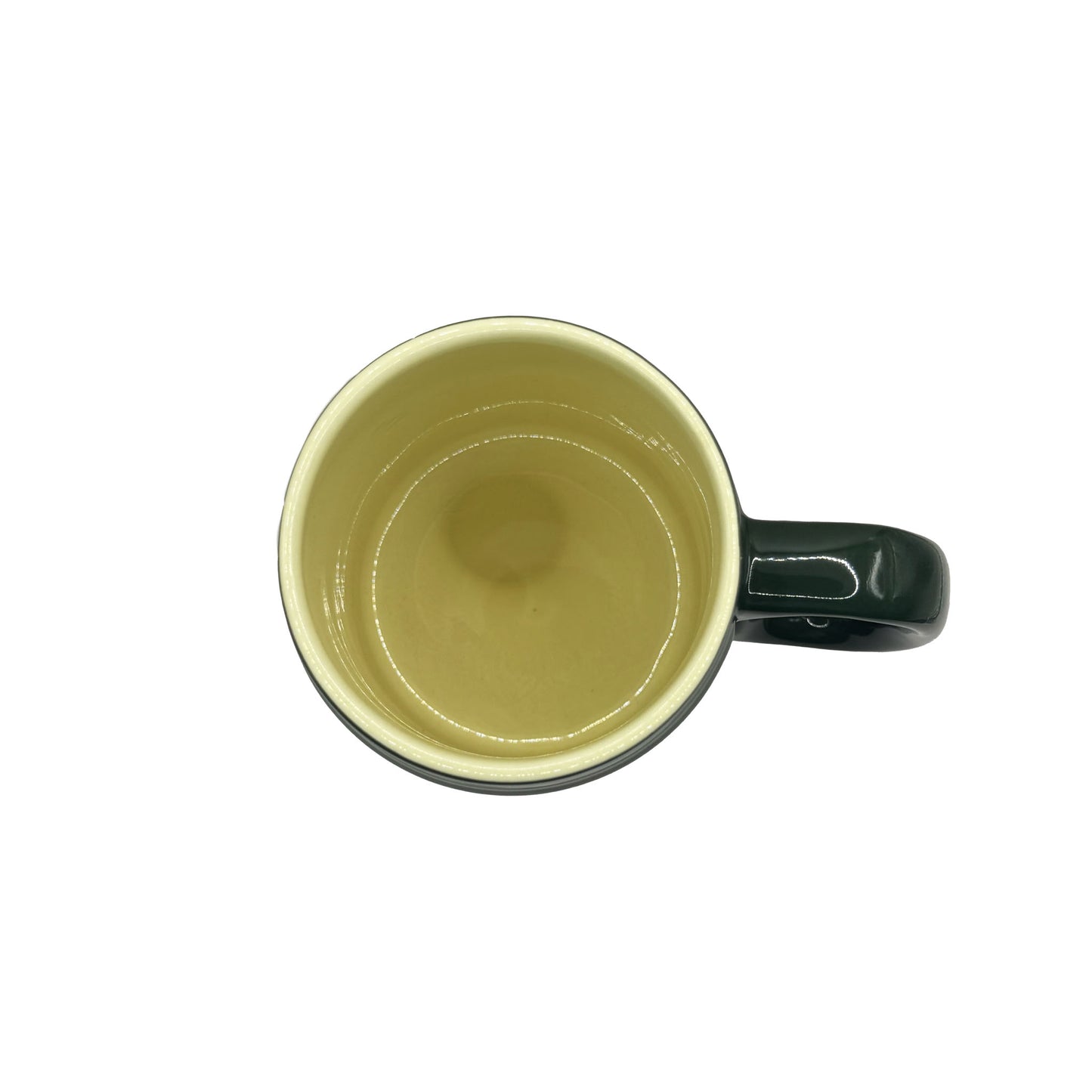 ლუდის ჭიქა (მუქი მწვანე, 500მლ, კერამიკა) 2