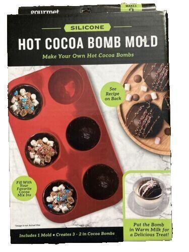 Hot cocoa silicone bomb mold